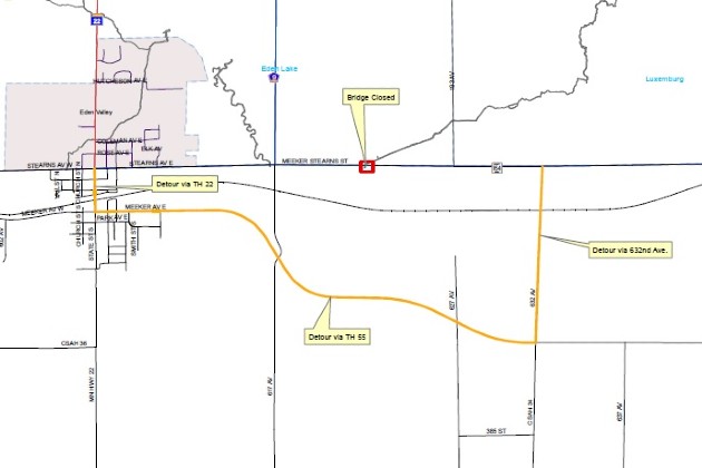 Stearns County Bridge Replacement Begins Next Week | KNSI